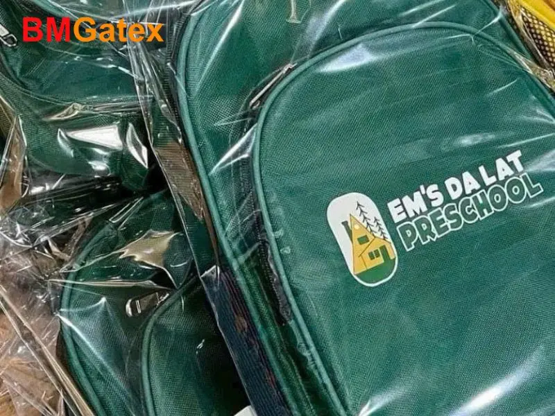 Quy trình đặt may balo in logo làm quà tặng doanh nghiệp tại BMGatex