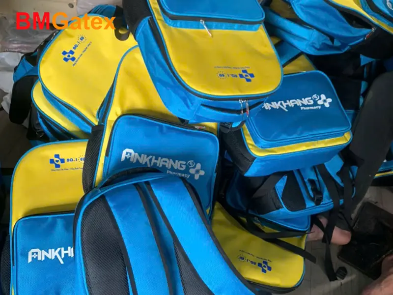 Quy trình sản xuất balo in logo công ty chuyên nghiệp tại BMGatex